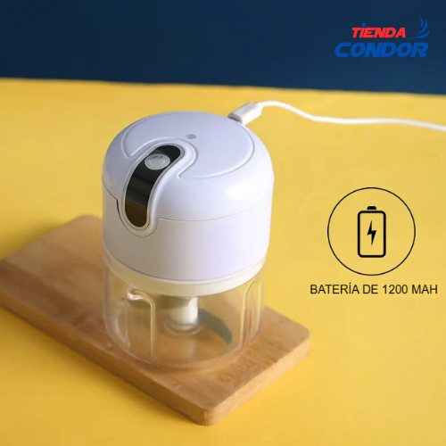 Mini Procesador Eléctrico Portátil