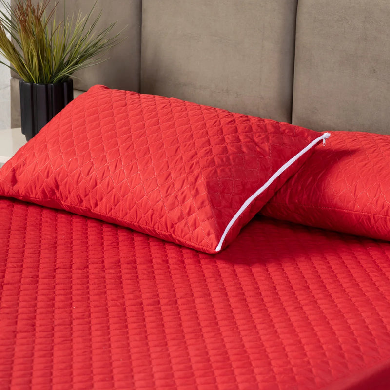 Mattress Waterproof Protector (Single-Pattern-Queen-King) -Mattress Cover-Miscellaneous Colors