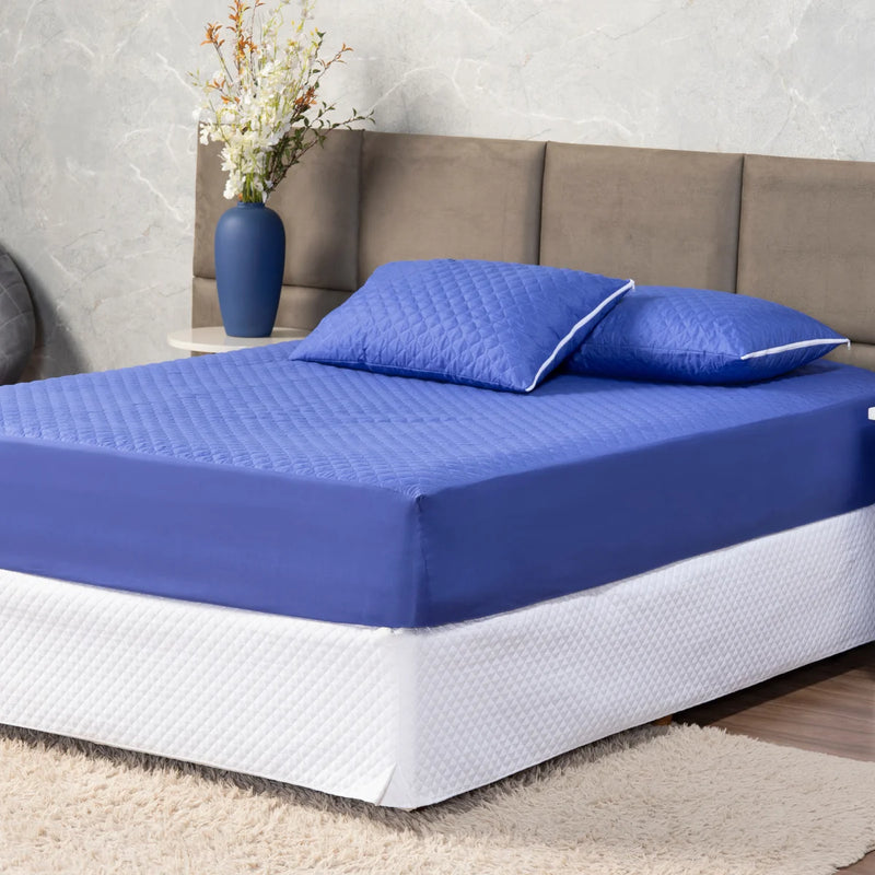 Mattress Waterproof Protector (Single-Pattern-Queen-King) -Mattress Cover-Miscellaneous Colors