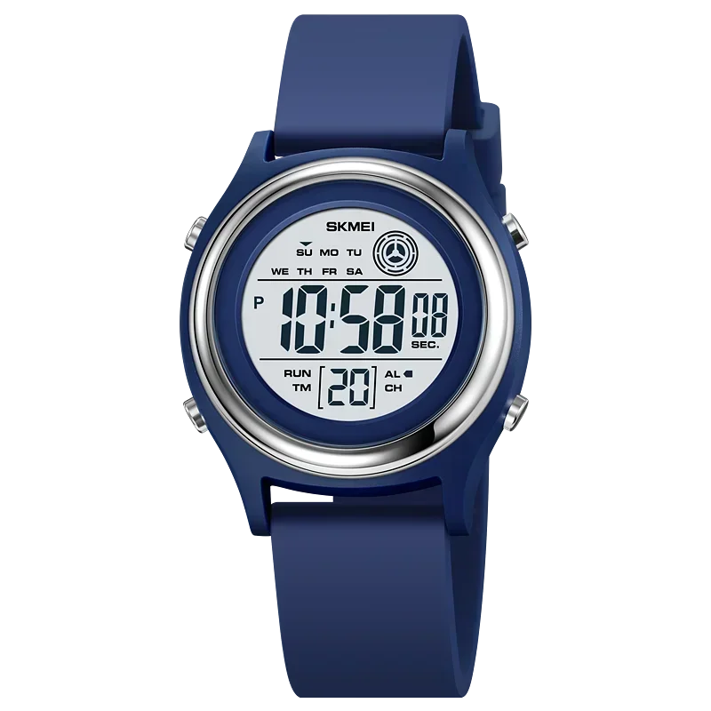 SKMEI 2094 Women Stopwatch Lady Wristwatch 50M Waterproof Shockproof reloj mujer Back Light Display Countdown Digital Watches