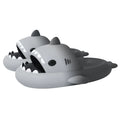 2024 Cute Summer EVA Gradient Shark Slippers Kids Candy Color Soft Indoor Sandals Women Men Fashion Outdoor Thick Sole Slides