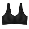 Beautiful Back Large Size Soft Support Push-up Bra For Women, Seamless One-piece, Wire-free, Adjustable Sports Thin Bra